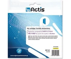 Spausdintuvo Kasetė - Actis KB-1100Y, 19 Ml Geltona