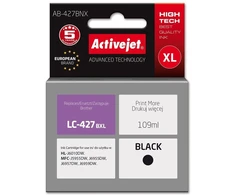 Activejet AB-427BNX Brother spausdintuvo rašalo kasetė, Brother LC-427BXL pakaitalas; Supreme; 109 ml; juoda