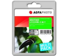 Tusz AgfaPhoto Tusz APB223SETD / LC-223VALBPDR (bk/c/m/Y)