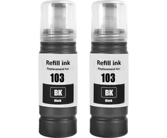Armor rašalas, skirtas „Epson EcoTank L3151“, juodas, 70 ml, Nr. 103, komplekte su C13T00S14A