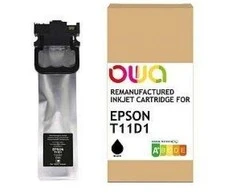 OWA Armor rašalinis spausdintuvas, skirtas Epson WF C5390/5890, juodas, 100 ml, komplekte su C13T11D140
