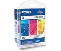 Brother rašalo rinkinys originaliems rašalams LC-1100HYRBWBP Rainbow Pack