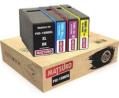 Canon PGI- 1500 Y - 4, 5 ml - geltona - Original - rašalo talpyklA - MAXIFY MB2050, MB2150, MB2155, MB2350, MB2750, MB2755 (9231B001)
