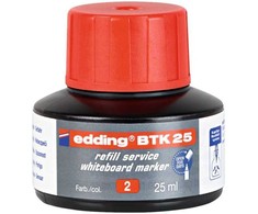 Edding Tusz do uzupełniania markerów do tablic suchościeralnych E-BTK 25 EDDING, raudona