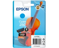 Tusz Epson 250 - 4.8 ml - Cyan - original - opakowanie blistrowe - kartridż su tuszem - fur P/N: C11CL95402