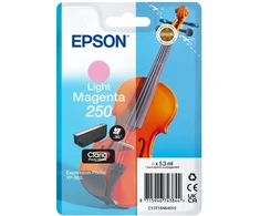 Tusz Epson 250 - 5.3 ml - spalva hellomagenta - original - opakowanie blistrowe - kartridż su tuszem - do P/N: C11CL95402