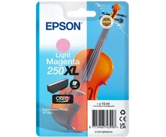 Tusz Epson 250XL - 10 ml - XL - jasny magenta - oryginalny - opakowanie blistrowe - Tintenpatrone - do P/N: C11CL95402