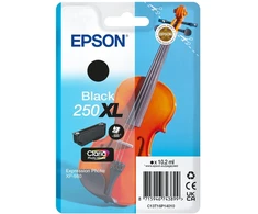 Tusz Epson 250XL - 10.2 ml - XL - juoda - original - opakowanie blistrowe - Tintenpatrone - do P/N: C11CL95402