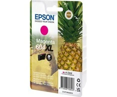 Tusz Epson 604XL vienkartinė pakuotė – 4 ml – XL – rausvai raudona – originali – lizdinė plokštelė su RF / akustiniu pavojaus signalu – rašalo kasetė – skirta „Expression Home XP-2200“, „2205“, „3200“, „3205“, „4200“, „4205“, „WorkForce WF-2910“, „2930“, „2935“, „2950“