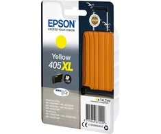 Tusz Epson Epson 405XL - 14,7 ml - XL - Geltona - originali - lizdinė pakuotė su RF / akustiniu signalizacijos signalu - rašalo kasetė - skirta „WorkForce WF-7310, 7830, 7835, 7840“, „WorkForce Pro WF-3820, 3825, 4820, 4825, 4830“