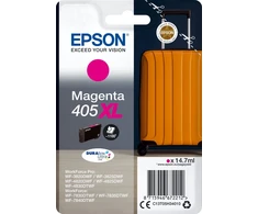 Tusz Epson Epson 405XL - 14,7 ml - XL - Magenta - originalus - lizdinė plokštelė su RF / garsiniu aliarmo signalu - rašalo kasetė - skirta WorkForce WF-7310, 7830, 7835, 7840, WorkForce Pro WF-3820, 4825, 4, 825, 8