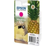 „Tusz Epson 604“ – 2,4 ml – rausvai raudona – originali – lizdinė pakuotė su RF / garsiniu signalu – rašalo kasetė – skirta „Expression Home XP-2200“, „2205“, „3200“, „3205“, „4200“, „4205“, „WorkForce WF-2910“, „2930“, „2935“, „2950“