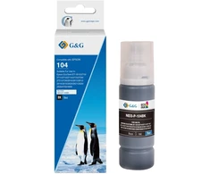 Tusz G&amp;G EcoTank* Tusze kompatybilne su Epson 104/ C13T00P140