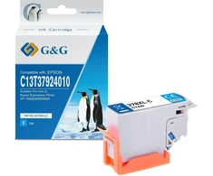 G&amp;G G&amp;G 15182 rašalo kasetė, 1 vnt., žydro rašalo pakaitinė
