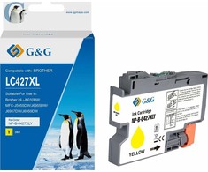 Su G&amp;G suderinamas rašalas / rašalas su LC-427XLY, NP-B-0427XLY, geltonas