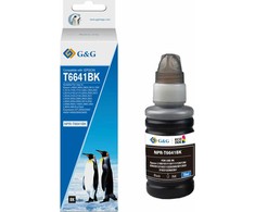G&amp;G kompatybilny ink / tusz su C13T66414A, NPR-T6641BK-70ml-D, juodas