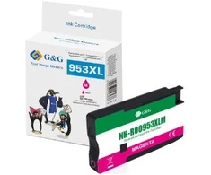 Dažų kasetė G&amp;G, suderinama su HP 953XL F6U17AE XL-Magenta