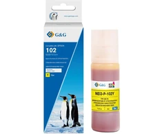 Tusz G&amp;G Kompatybilny Epson 102/C13T03R440 Pojemnik na atrament Geltonas (20696)