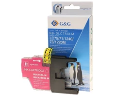 G&amp;G kompatybilny ink / tusz su LC-1240M, NP-B-0LC75M/1240M, magenta, 600s