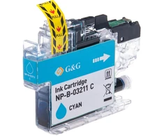 G&amp;G rašalas, suderinamas su Brother LC-3211C Cyan (14917)