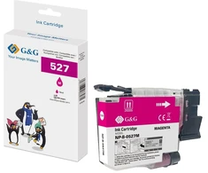 Tusz G&amp;G Kompatybilny su Brother LC527M (900 stron) Magenta (22059)