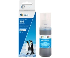 Tusz G&amp;G Toneris zamiennik Epson 102/C13T03R240 zbiornik na tusz cyjanowy