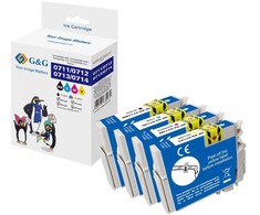 Tusz G&amp;G Tusz 4 vnt. do Epson T0715/ C13T07154012 BK/C/M/Y