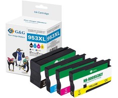 Tusz G&amp;G Tusz do drukarki komplektas 4 vnt. HP 953XL/ 3HZ52A BK/C/M/Y