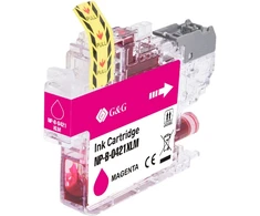 G&amp;G rašalas. Suderinamas rašalas su Brother LC421XLM (500 puslapių) Purpurinis
