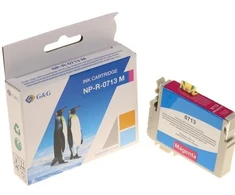 Suderinamas rašalas „G&amp;G Ink“, skirtas „Epson T0713“ / „C13T07134012“