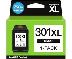 Tusz G&amp;G Wysokiej jakości kartridże do HP 301XL BKxC 2er Set