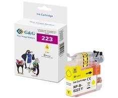 G + G Tusz G&amp;G XL-kartridż drukarki kompatybilny su Brother LC-223Y