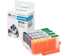 Tusz G&amp;G XL-kartridże komplektas 4 vnt. do HP 364XL/ N9J74AE BK/C/M/Y