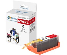 Tusz G&amp;G XL-Patrone kompatybilny su Canon PGI-570XLBK/ 0318C001