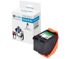 Tušas G&amp;G XXL kasetė, suderinama su HP 302XL / F6U68AE
