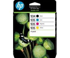 Multipack Originalus HP rašalas / kasetė 6ZC72AE, HP 934/935, CMYK, kelių pakuočių pakuotė