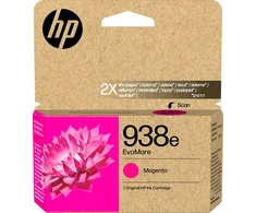 HP 938e EvoMore rašalas – 20 ml – rausvai purpurinė – originalus – Officejet – skirta Officejet Pro 9110b, 9120, 9120b, 9120e, 9130b, 9130e, 9720E, 9730e (4S6Y0PE#LS1)