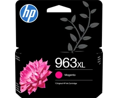 HP originalus rašalas / kasetė 3JA28AE, HP 963XL, didelės talpos, rausvai raudona, 1600 lapų, 22,92 ml