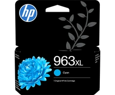 HP 963XL originali rašalo kasetė – didelės talpos – žydra – 1600 psl. – 22,92 ml