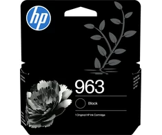HP oryginalny ink / tusz 3JA26AE, HP 963, juodas, 1000s, 24.09ml