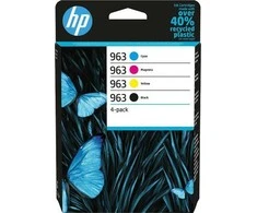 Hewlett Packard (HP) Originalios HP 963 CMYK rašalo kasetės 4 pakuotės