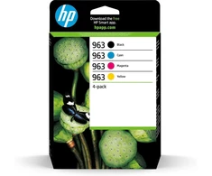 HP 963 4-pack Juodas/Cyan/Magenta/Geltona Original Ink Cartridges