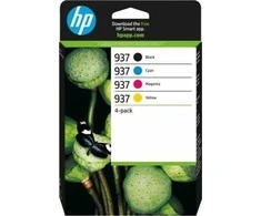 Rašalas HP 4 kasečių rinkinys Rašalas HP 937 CMYK (6C400NE)