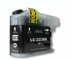 Neoriginali Print4U Brother LC223BK, juoda kasetė rašaliniams spausdintuvams, 550 psl.