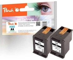 Tusz Peach Patrone Peach HP NR.302 0B319611 juodas Twinpack Comp. - PI300-653