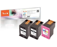 Tusz Peach Kasetė HP Nr.301 MultiPack Plus no ink level chip remanufactured (PI300-563)