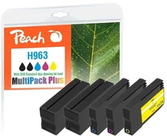Peach 6ZC70AE rašalo kasetė 5 vnt. Zamiennik Juodas, Cyan, Magenta, Geltonas
