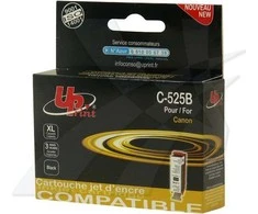 UPrint kompatybilny ink / tusz su PGI525PGBK, C-525B, juodas, 20ml, su chipem