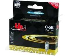 UPrint kompatybilny ink / tusz su PGI5BK, C-5B, juodas, 380s, 26ml, su chipem