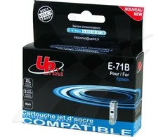 UPrint kompatybilny ink / tusz su C13T07114011, E-71B, juodas, 12ml